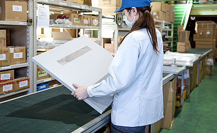 塗装のチェック